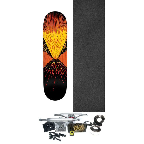 Anti Hero Skateboards Grant Taylor GT DBX Skateboard Deck - 8.38" x 32.25" - Complete Skateboard Bundle